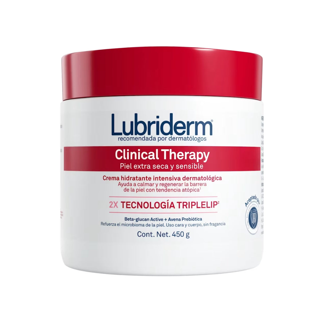 LUBRIDERM Clinical Therapy Crema Hidratante Intensiva J&J 450 g
