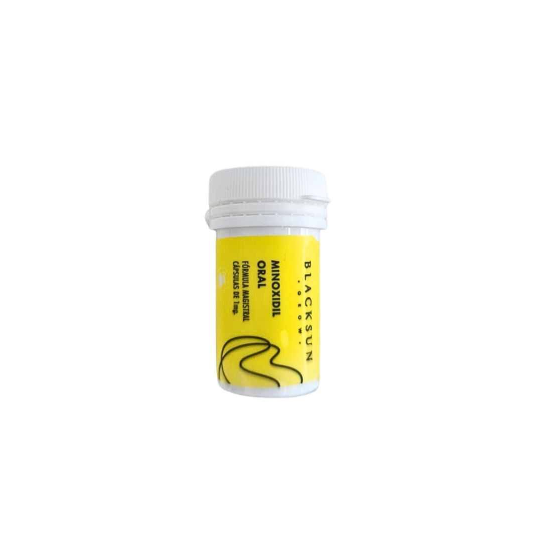 Minoxidil Oral 1 mg BLACKSUN 30 Capsulas