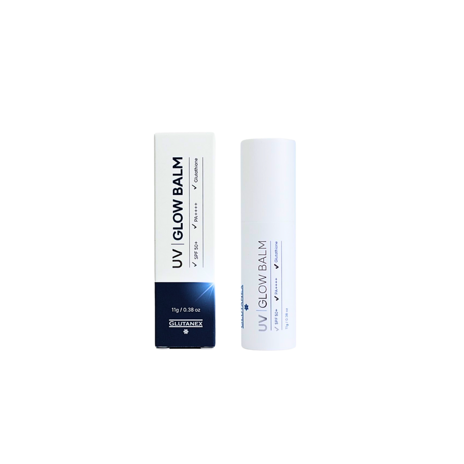 Protector Solar GLUTANEX UV Glow Balm SPF 50+ Stick Nexus Pharma 11 gr   SKN Farmacia