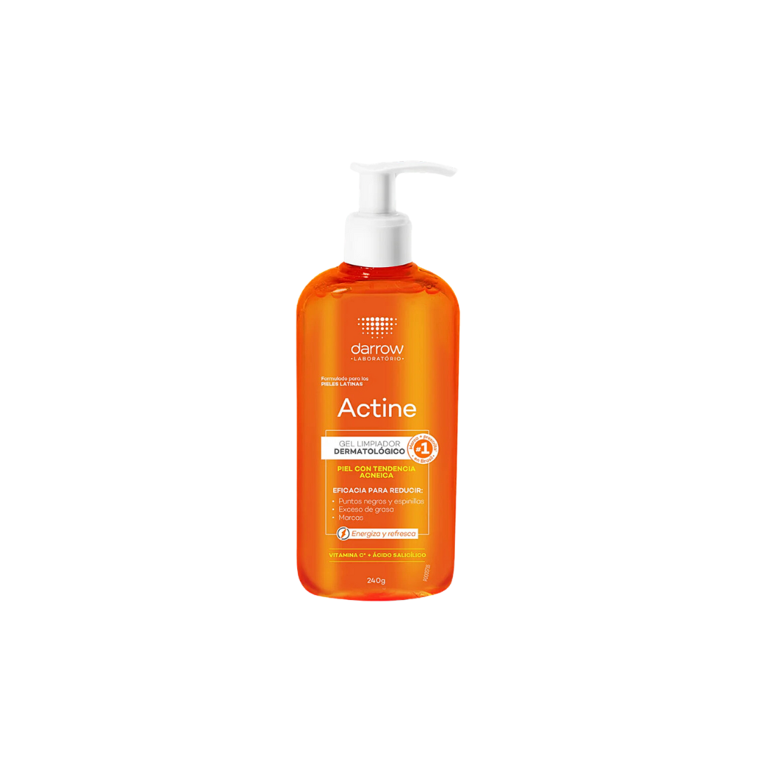 ACTINE Gel Dermolimpiador Piel Acneica Darrow 240 gr