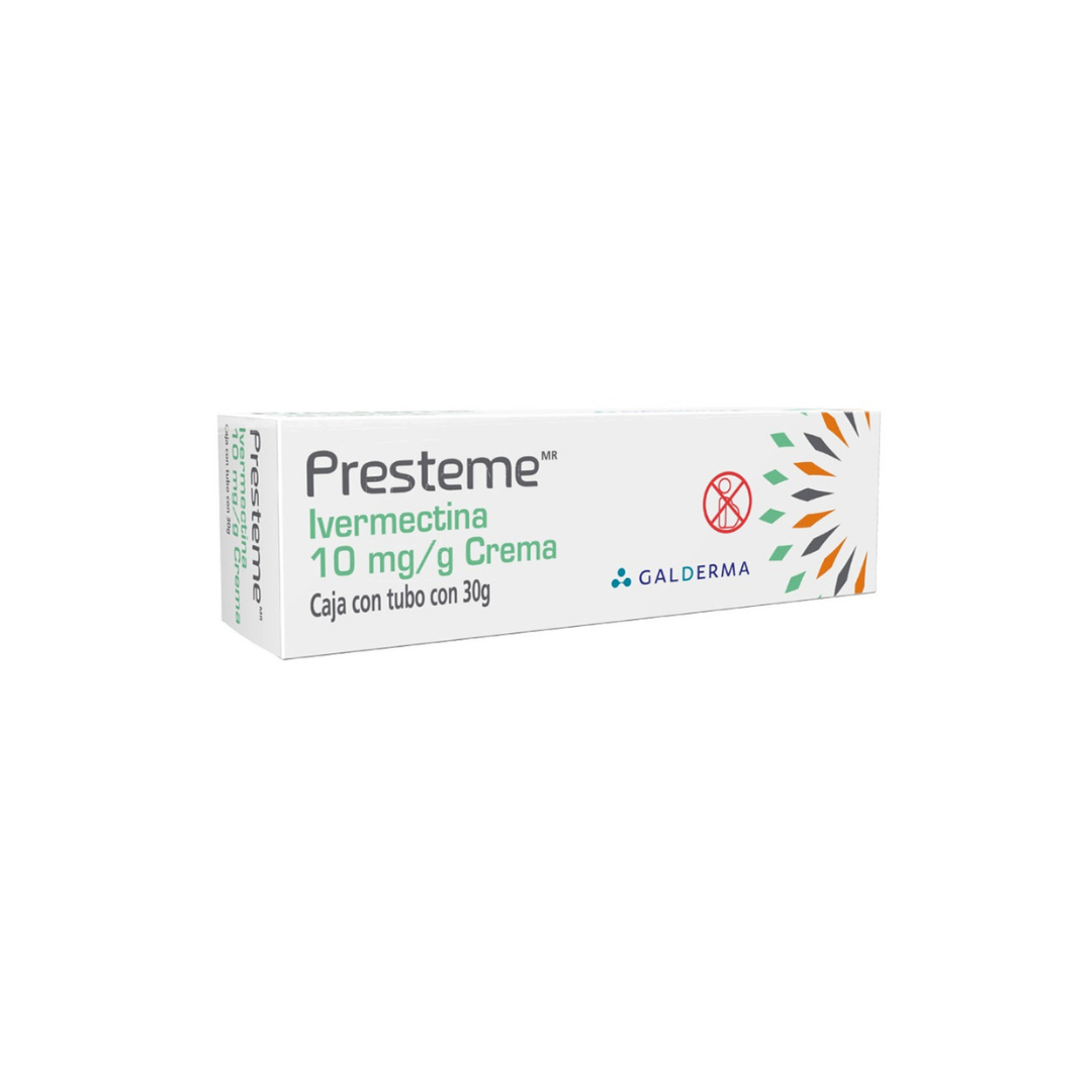Ivermectina 10 mg PRESTEME Crema 30 gr Galderma