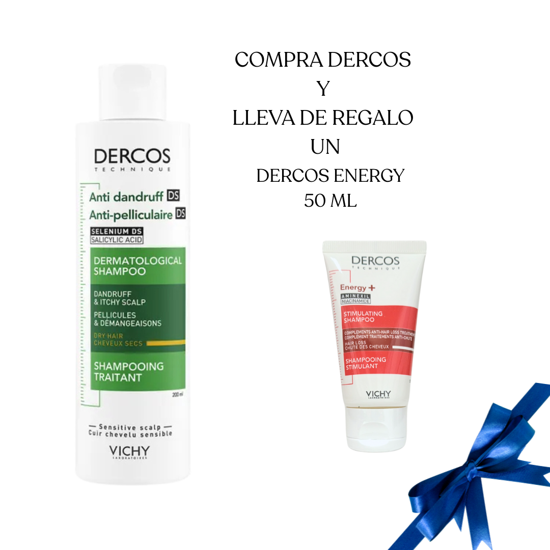 DERCOS Shampoo Caspa Seca Vichy 200 ml