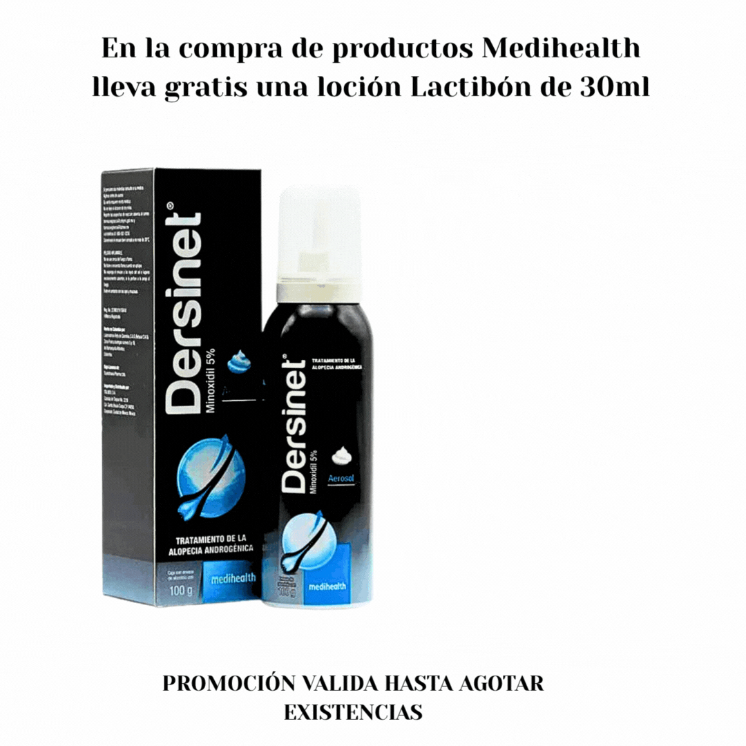 Minoxidil 5% DERSINET Espuma 100 gr Medihealth