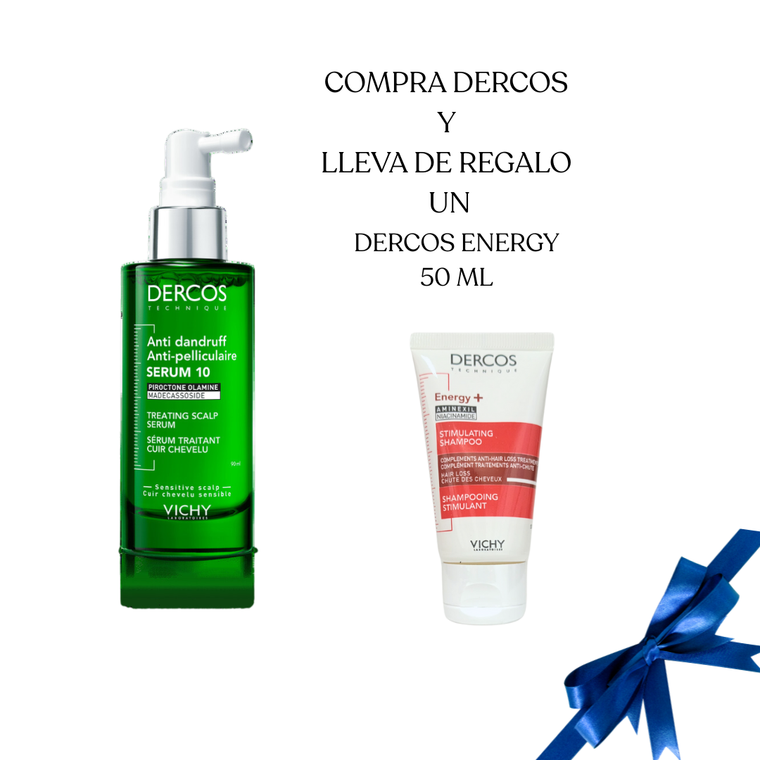 DERCOS Serum 10 Control Caspa Vichy 90 ml