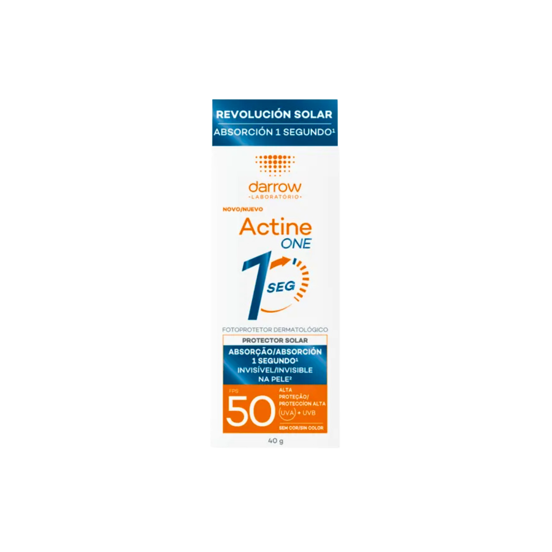 Protector Solar ACTINE One Invisible FPS 50+ Darrow 40 gr