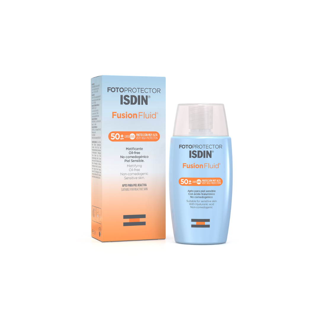 Protector Solar FUSION FLUID SPF 50+ Isdin 50 ml