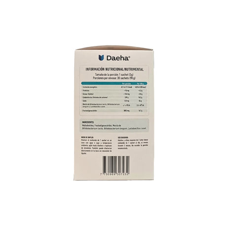 Suplemento DAEHA 30 Sachets 3 gr polvo Megalabs