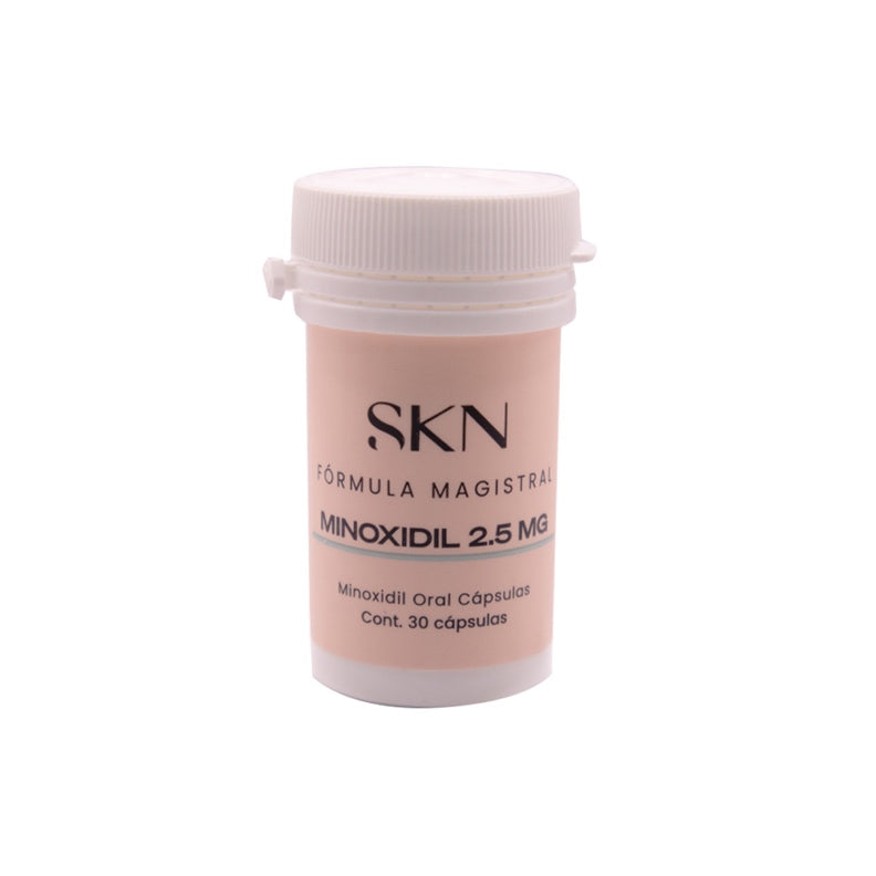 Minoxidil Oral 2.5 mg SKN 30 Capsulas