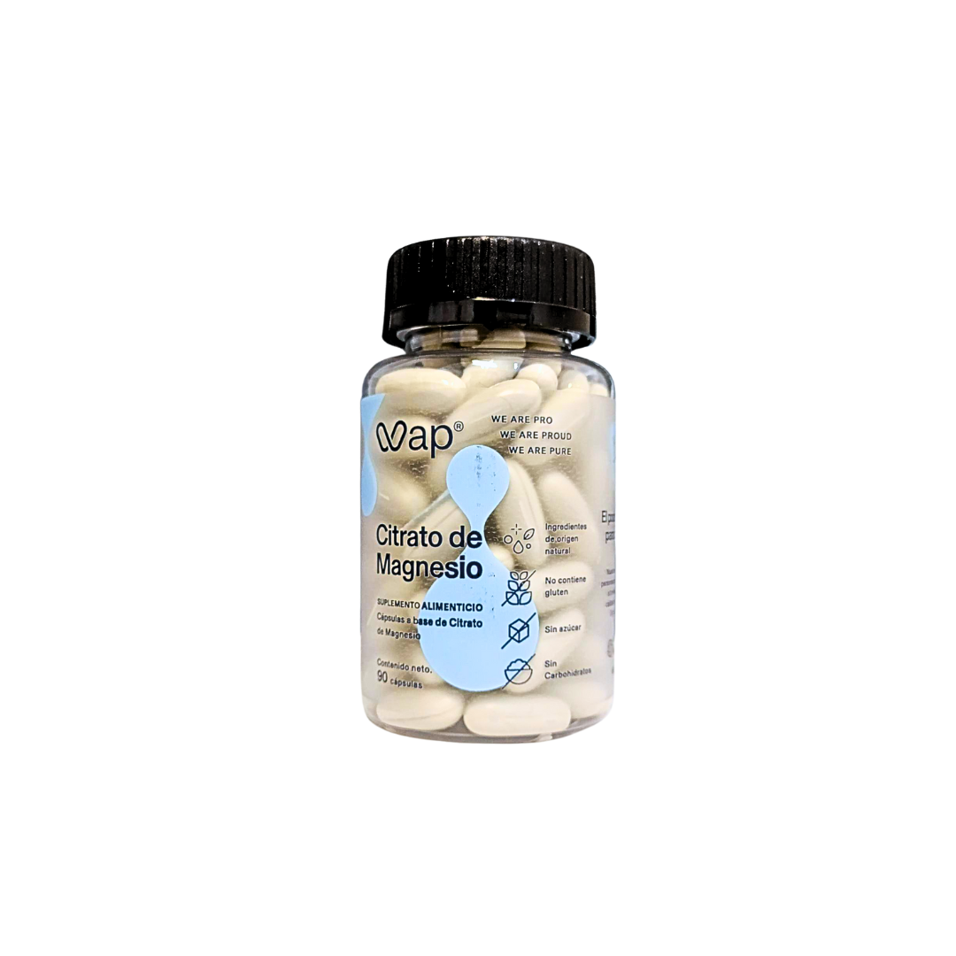 Suplemento CITRATO DE MAGNESIO Wap 90 Capsulas