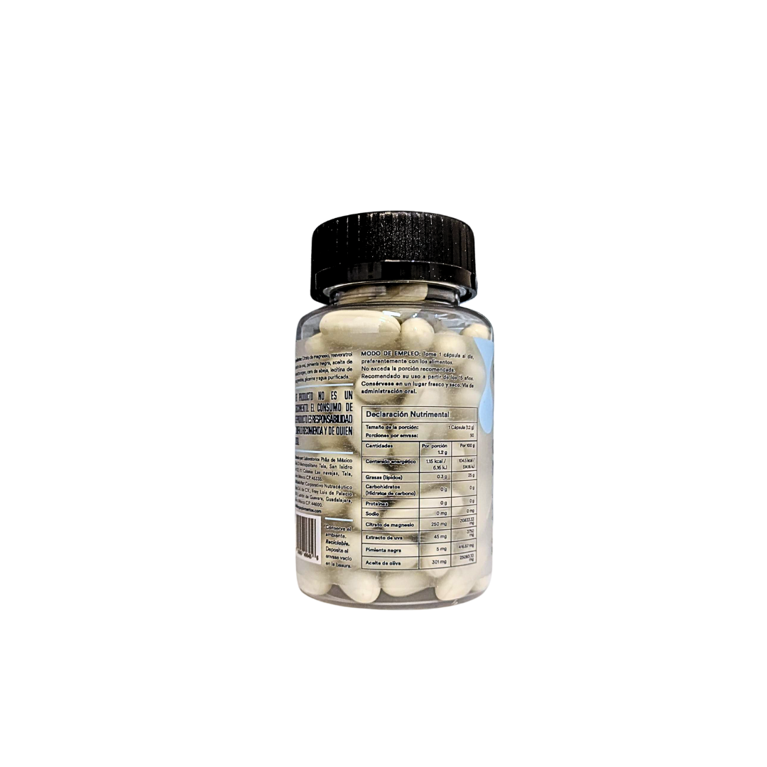 Suplemento CITRATO DE MAGNESIO Wap 90 Capsulas