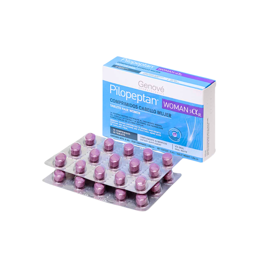 Suplemento PILOPEPTAN Woman 5 Alfa Reductasa 30 Comprimidos Genove