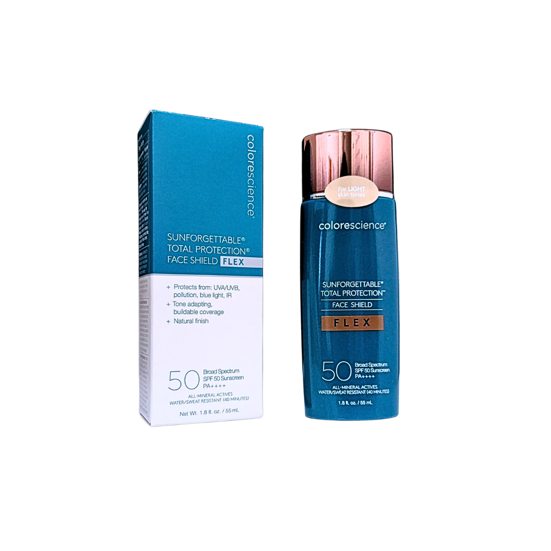 TOTAL PROTECTION Face Shield FLEX Tinte Light SPF 50 Sunforgettable Colorescience 55 ml