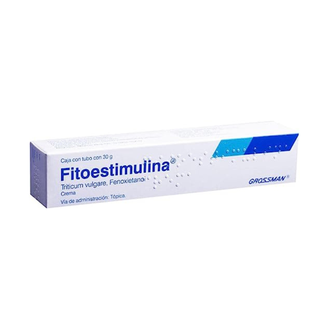 Triticum Vulgare, Fenoxietanol FITOESTIMULINA Crema 30 gr Grossman