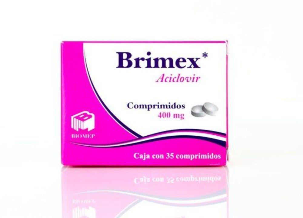 Brimex Aciclovir 400 mg 35 Tabletas Biomed