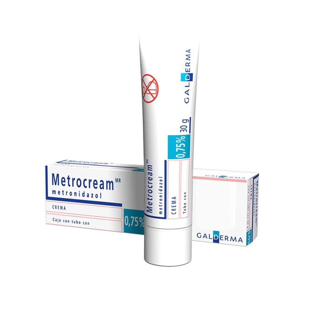 Metronidazol 0.75% METROCREAM Crema 30 gr Galderma