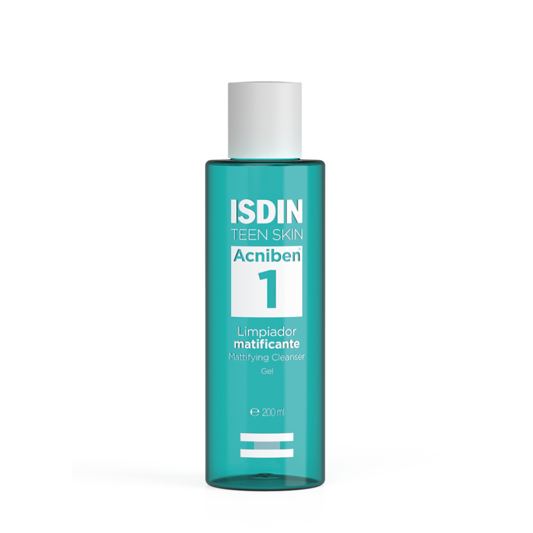 ACNIBEN Limpiador Matificante Gel Isdin 200 ml
