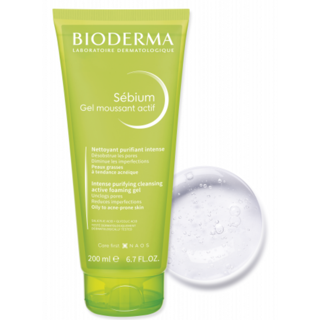 SEBIUM Actif Gel Moussant Bioderma 200 ml