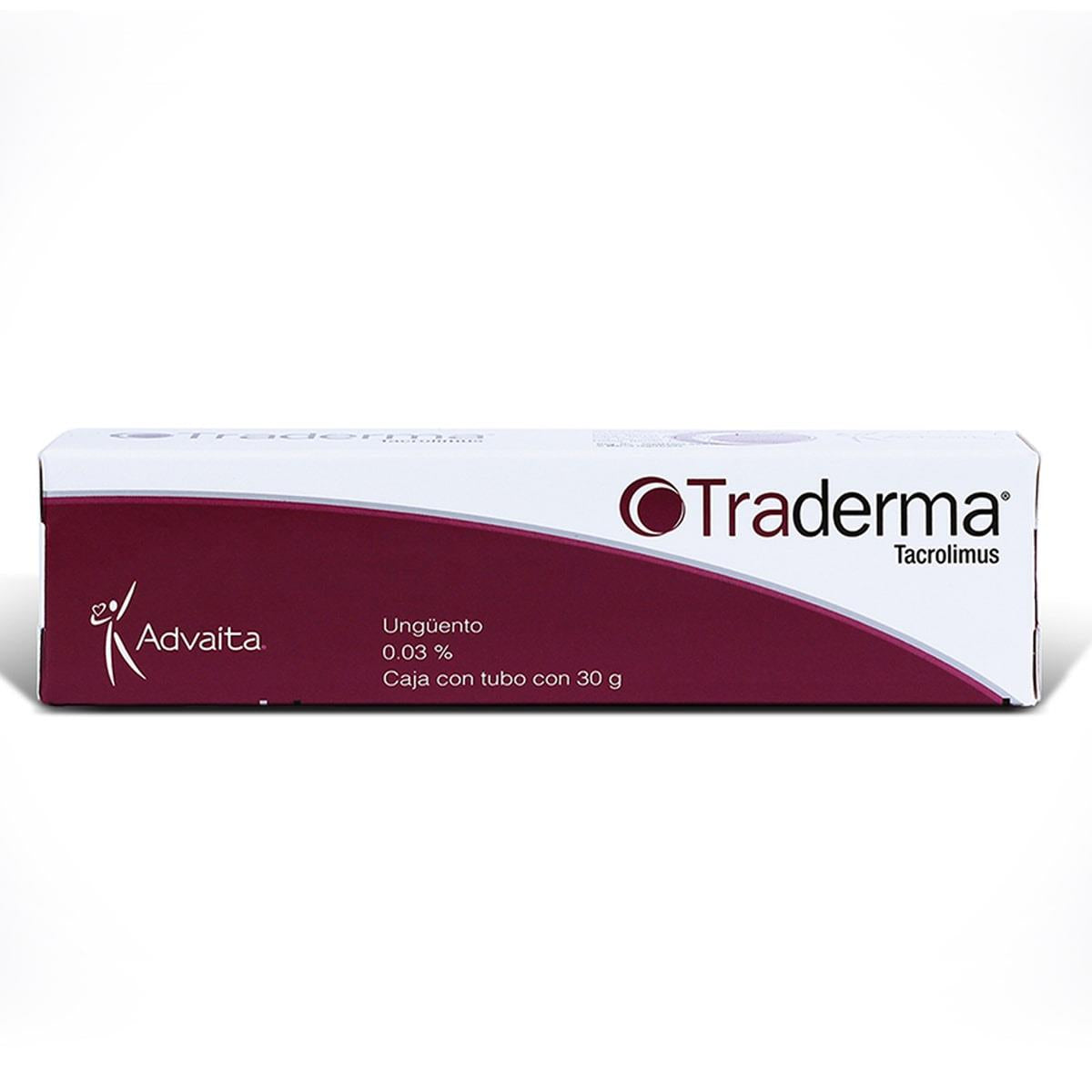 Tacrolimus 0.03% TRADERMA Ungüento 30 gr Advaita
