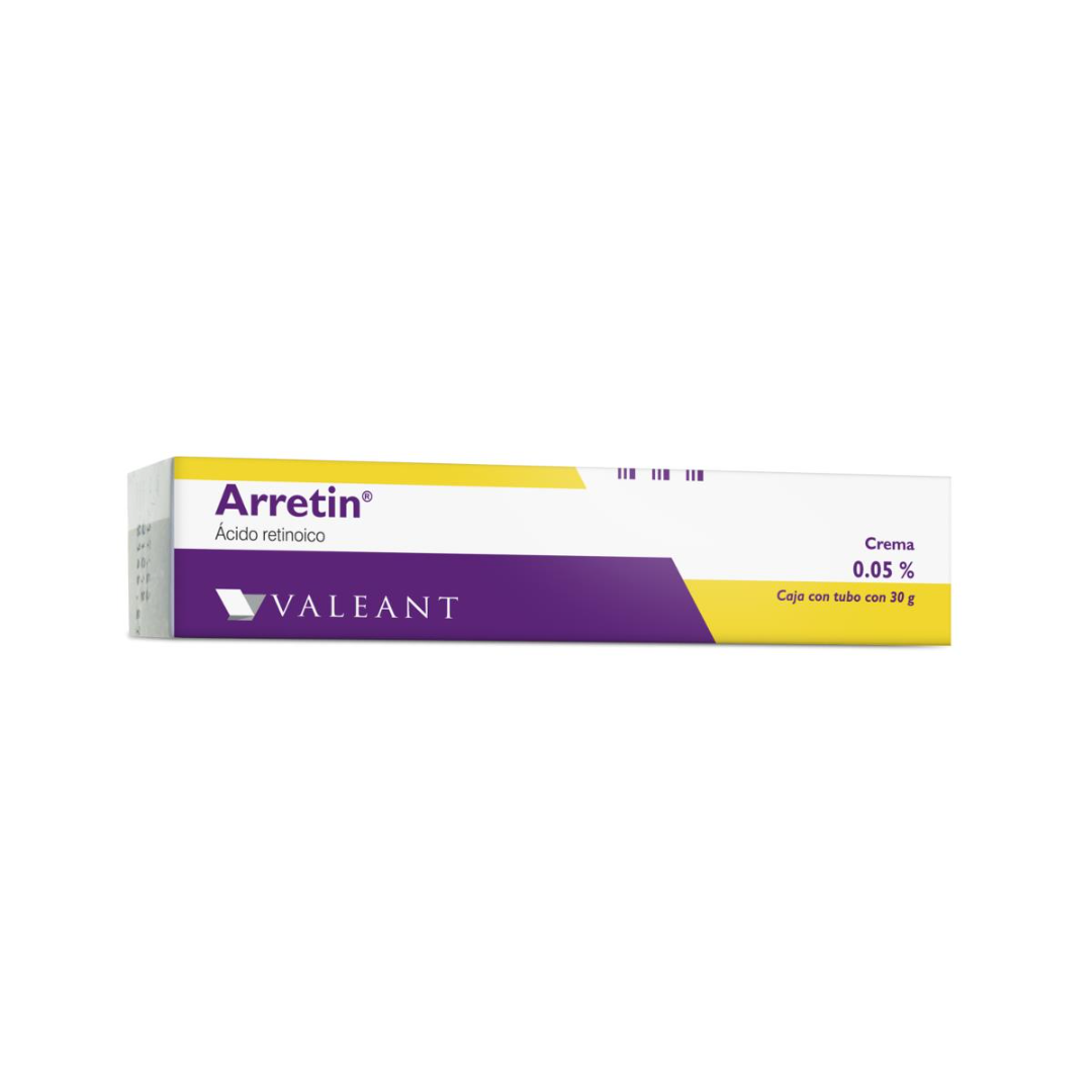 Tretinoina 0.05 ARRETIN Crema 30 gr Valent