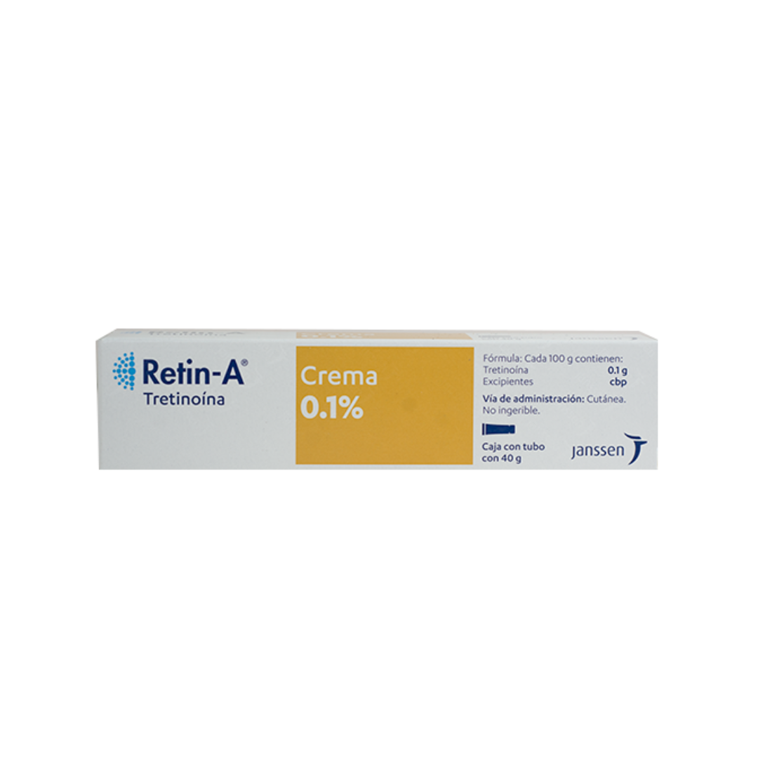 tretinoina 0.1% Retin A Crema 40 gr Janssen-Cilag